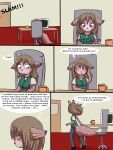 2011 3:4 anthro babystar biped clothing comic detailed_background dialogue english_text eyes_closed female fur gem_(babystar) hair hi_res mammal rodent sciurid shirt sitting solo standing text topwear 