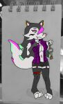  absurd_res animal_humanoid anthro canid canid_humanoid canine canine_humanoid canis casual female five_nights_at_freddy&#039;s five_nights_at_freddy&#039;s:_security_breach hi_res humanoid mammal mammal_humanoid mistress roxanne_wolf_(fnaf) roxy scottgames video_games wolf wolf_humanoid 