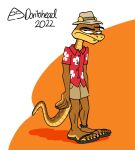 5_toes aloha_shirt anklet anthro boonie_hat bottomwear claws clothing doritohead dreamworks feet flip_flops footwear humanoid humanoid_feet jewelry male mr._snake_(the_bad_guys) pattern_clothing pattern_shirt pattern_topwear reptile sandals scalie shirt shorts slim snake solo the_bad_guys toes topwear 