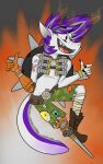  anthro blizzard_entertainment humanoid junkrat_(overwatch) male overwatch solo toxi_church unknown_artist video_games 