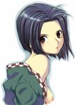  bannou_negi breasts gensou_suikoden gensou_suikoden_iv mizuki_(suikoden) ninja small_breasts solo 