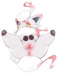  animal_genitalia animal_pussy anus bedroom_eyes blush canine_pussy cotora female feral genitals hi_res hisuian_zorua narrowed_eyes nintendo pawpads pok&eacute;mon pok&eacute;mon_(species) pussy regional_form_(pok&eacute;mon) seductive solo spread_legs spreading video_games 