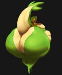 absurd_res anthro big_butt bottom_heavy bubble_butt butt butt_expansion butt_shot expansion female female_pred generation_5_pokemon hi_res huge_butt looking_back nintendo pokemon pokemon_(species) remnartx smile smug snavi_the_snivy snivy solo starstrikex tail thick_tail vore weight_gain