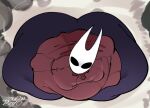 2022 anthro arthropod big_butt black_body black_eyes breasts butt cloudboyo digital_media_(artwork) female hollow_knight hornet_(hollow_knight) huge_butt hyper hyper_butt insect looking_at_viewer looking_up mask morbidly_obese morbidly_obese_anthro morbidly_obese_female obese obese_anthro obese_female overweight overweight_anthro overweight_female pear-shaped_figure red_cloak signature solo team_cherry wide_hips