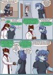  2016 anthro babystar biped comic detailed_background dialogue dipstick_ears dipstick_tail duo english_text fur gem_(babystar) hair hi_res male mammal markings multicolored_ears rodent sciurid sitting tail_markings text 