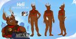  2024 5_fingers 5_toes absurd_res anthro antlers avian background_character bell bell_collar belly biped bird black_body black_feathers black_nose blue_background blue_eyes bovid bovine brown_arms brown_belly brown_body brown_butt brown_chest brown_fur brown_head brown_legs building butt cattle character_name chest_tuft collar corvid corvus_(genus) crow deer digital_drawing_(artwork) digital_media_(artwork) english_text feathers featureless_crotch feet fingers flat_colors front_view fur gender_name gingerrey hand_on_building hand_on_hip hand_on_own_hip harness harness_only heli_(heliguy) hi_res hooved_fingers hooved_toes hooves horn jingle_bell looking_at_another macro male male_(lore) male_anthro mammal model_sheet new_world_deer nude nude_anthro nude_male oscine outline passerine rear_view red_collar red_harness side_view simple_background sitting slightly_chubby slightly_chubby_anthro slightly_chubby_male solo solo_focus species_name standing tail text toes tuft white-tailed_deer white_body white_fur white_outline white_tail 