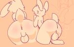  anthro anus backsack balls bent_over big_butt blush bubble_butt butt femboy foreskin fur genitals glistening glistening_body hi_res lagomorph legs_up leporid looking_at_viewer looking_away looking_back looking_back_at_viewer male male_anthro mammal moxiidraws musk musk_clouds nude penis penis_tuck perineum presenting presenting_anus presenting_balls presenting_hindquarters presenting_penis rabbit rabbit_ears raised_tail red_butt saggy_balls scut_tail short_stack short_tail shy simple_background simple_coloring solo solo_focus spread_legs spreading tail tan_background 