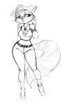  anthro bottomwear bracelet camisole chochi clothing denim denim_clothing eyewear female glasses jeans jewelry looking_aside mammal midriff necklace pants procyonid raccoon shirt sketch solo tank_top tight_bottomwear tight_clothing tight_pants tired tired_eyes topwear wide_hips 