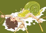  bestiality breasts copyright_request pukao rope short_hair small_breasts snail solo 