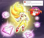  anthro big_breasts breasts clothing crossgender crystal dr._eggman eulipotyphlan female feminization footwear gender_transformation hedgehog human lipstick makeup male mammal mtf_crossgender mtf_transformation rusheloc sega shoes smile sonic_the_hedgehog sonic_the_hedgehog_(series) surprise transformation 