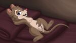  anus bedroom_eyes blue_eyes breasts don_bluth female genitals hi_res lying mammal mouse mrs._brisby murid murine narrowed_eyes nude omatic pussy rodent seductive solo the_secret_of_nimh 