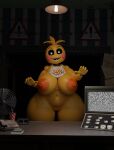  &lt;3 &lt;3_eyes 3d_(artwork) 5_fingers absurd_res alarm_clock animatronic anthro areola avian beakless beverage bib big_areola big_breasts big_nipples bird black_eyebrows black_sclera blonde_hair blush blush_stickers breasts button_(disambiguation) ceiling_lights chicken clitoris clock clothing container cup desk desk_fan digital_media_(artwork) english_text eyebrows fan_(disambiguation) female feversfm fingers five_nights_at_freddy&#039;s five_nights_at_freddy&#039;s_2 furniture galliform gallus_(genus) genitals glistening glistening_areola glistening_breasts glistening_nipples hair head_tuft hi_res huge_breasts huge_hips huge_thighs inside lightbulb looking_at_viewer lovetaste_chica machine monitor navel nipples noseless note nude office open_mouth open_smile orange_areola orange_nipples orange_pussy paper phasianid phone pupils pussy robot rosy_cheeks scottgames sharp_teeth smile solo source_filmmaker standing table teeth teeth_showing text text_on_clothing thick_thighs thigh_gap toy_chica_(fnaf) tuft video_games white_eyes white_pupils wide_hips yellow_body 