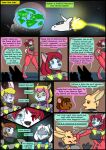  2021 anthro biped blood bodily_fluids collaboration comic detailed_background dialogue english_text female fur hair hi_res kammypup kammypup_(artist) male runt_(artist) spacecraft standing star_(babystar) text vehicle 