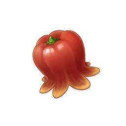 artist_request chili_pepper commentary english_commentary food food_focus fruit game_cg genshin_impact ingredients lowres no_humans official_art pepper red_theme shiny still_life third-party_source transparent_background