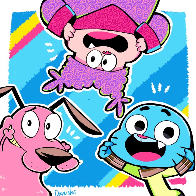 cartoon_network chowder chowder_(series) courage_(character) courage_the_cowardly_dog danishi gumball_watterson non-web_source source_request tagme