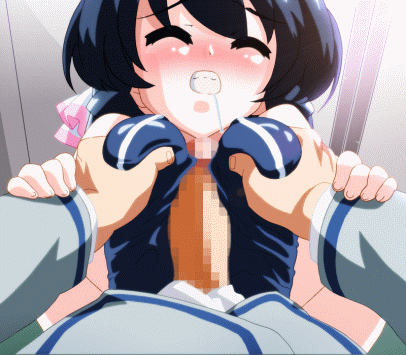 1girl animated animated_gif arm_grab bangs black_hair blazer blush bouncing_breasts breast_grab breasts buttons censored clenched_teeth closed_eyes clothed_sex covered_nipples erogos from_above game_cg grabbing hair_ribbon hetero hiiragi_mako indoors jacket large_breasts long_hair long_sleeves lowres mahotama mahotama:_sukumizu_hen maki_daikichi mosaic_censoring one-piece_swimsuit open_fly open_mouth paizuri paizuri_over_clothes penis pov ribbon saliva school_swimsuit school_uniform shiny shiny_clothes solo_focus swimsuit teeth unzipped upper_body wince