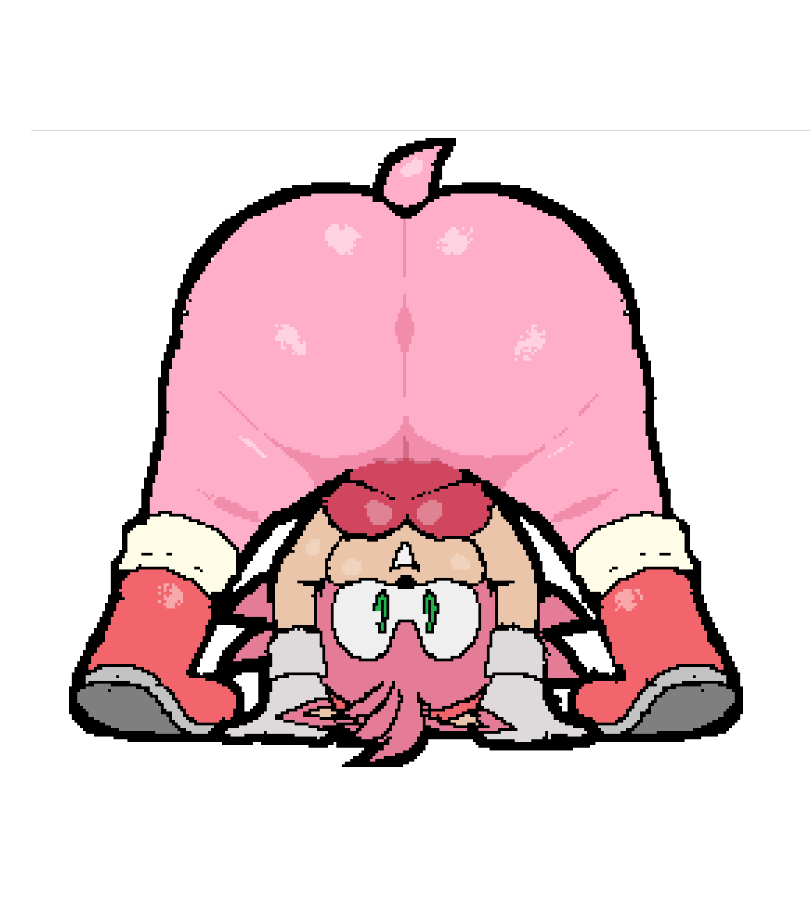 all_fours amy_rose anthro ass_up big_breasts big_butt boots bottomless breasts butt clothed clothing dress eulipotyphlan female footwear genitals green_eyes hair hedgehog hi_res looking_at_viewer looking_back looking_back_at_viewer looking_through looking_through_legs mammal pink_body pink_hair presenting presenting_hindquarters pussy sega solo sonic_the_hedgehog_(series) spread_legs spreading thick_thighs toedi wide_hips
