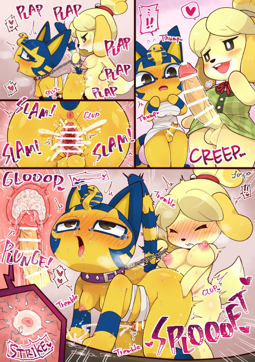 &lt;3 ahegao all_fours animal_crossing ankha_(animal_crossing) anthro anthro_on_anthro anthro_penetrated anthro_penetrating anthro_penetrating_anthro anus areola backsack balls balls_deep bare_legs big_breasts big_penis blonde_hair blush bodily_fluids breasts butt canid canine canis chain chain_leash clothed clothing clothing_lift collar cum cum_in_pussy cum_inside cum_while_penetrated cumshot deep_penetration doggystyle domestic_cat domestic_dog dominant dominant_gynomorph dominant_intersex dress dress_lift dress_shirt drooling duo ejaculation english_text felid feline felis from_behind_position fur genital_fluids genitals gynomorph gynomorph/herm gynomorph_penetrating gynomorph_penetrating_herm hair herm herm_penetrated huge_penis humanoid_genitalia humanoid_penis impregnation intersex intersex/herm intersex/intersex intersex_penetrated intersex_penetrating intersex_penetrating_herm intersex_penetrating_intersex isabelle_(animal_crossing) leash leash_pull looking_pleasured lospa_mog mammal nintendo nipples no_underwear open_mouth ovum penetration penis penis_awe penis_size_difference pink_nipples pussy saliva sex shih_tzu shirt shirt_lift sperm_cell steam submissive submissive_herm submissive_intersex sweat tears tears_of_pleasure text thrusting tied_hair topwear toy_dog vaginal vaginal_penetration vein veiny_penis video_games yellow_body yellow_fur