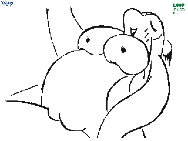 2d_animation 4:3 animated big_breasts bomberman_jetters bouncing_breasts breasts cetacean delphinoid dolphin_bomber duo female female_on_top feral flipnote_studio frame_by_frame genitals konami loop male male/female mammal marine moop on_top penetration penile penis pussy sex short_playtime simple_background sketch solo_focus toothed_whale unfinished white_background