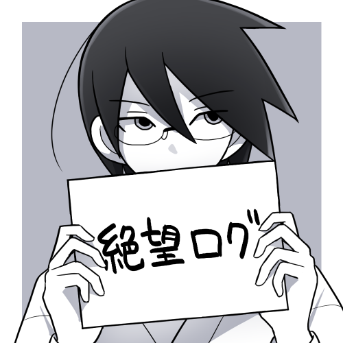 1boy border covered_mouth glasses grey_background grey_eyes hair_between_eyes holding_sides itoshiki_nozomu japanese_clothes looking_to_the_side loose_hair_strand lowres magusagari male_focus monochrome sayonara_zetsubou_sensei short_hair solo translation_request upper_body white_border