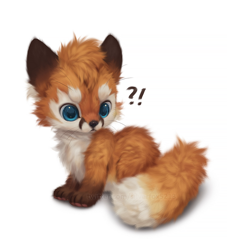 2024 ?! ambiguous_gender big_nug black_body black_fur blue_eyes canid canine confusion detachable_tail feral fox fur male_(lore) mammal orange_body orange_fur pawpads red_fox silverfox5213 simple_background solo white_background white_body white_fur