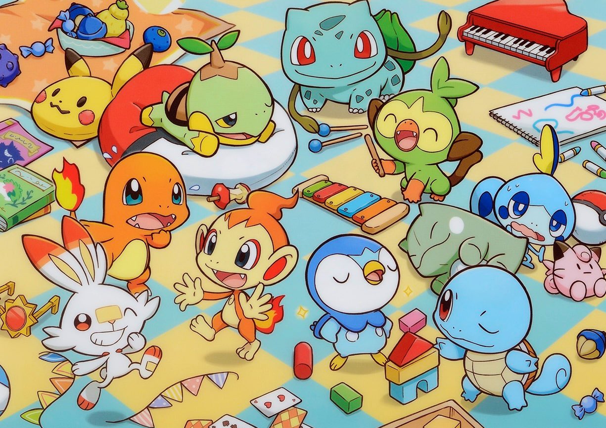 2022 3_fingers 3_toes 5_fingers ambiguous_gender arm_markings avian beak biped black_eyes blue_body blue_eyes blue_feathers blue_markings book bowl brown_ears brown_tail bulb bulbasaur candy card charmander chesto_berry chibi chimchar choice_specs claws clefairy container crayons cute_fangs daww dessert detailed_background digital_media_(artwork) dipstick_ears elemental_creature eyes_closed facial_markings facial_tuft fangs feathers feet fingers fire flaming_tail floor flora_fauna food frill_(anatomy) fur gloves_(marking) grookey group happy head_crest head_frill head_leaf head_markings holding_object inside lagomorph leftovers leg_markings mammal markings multicolored_body multicolored_ears multicolored_feathers multicolored_fur musical_instrument nintendo official_art one_eye_closed open_mouth open_smile oran_berry orange_body orange_fur percussion_instrument pikachu piplup plant playing playing_card plushie pok&eacute;mon pok&eacute;mon_(species) pokemon_berry primate pupils quadruped rare_candy red_eyes red_markings scalie scorbunny shaded shadow shell simple_shading sitrus_berry small_claws small_nose smile sobble socks_(marking) squirtle standing substitute_doll tan_markings teeth tile tile_floor toe_claws toes tongue toothy_grin toy turtwig unknown_artist video_games vines white_body white_claws white_feathers white_fur white_pupils wiki_berry winged_arms wings wink xylophone yellow_beak yellow_inner_ear yellow_markings