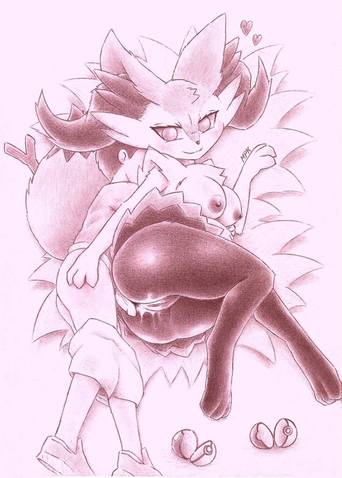 anal anal_penetration bodily_fluids braixen breasts butt child cum cum_in_ass cum_in_pussy cum_inside duo female feral fullfolka genital_fluids genitals graphite_(artwork) hi_res human humanoid male male/female mammal monochrome nintendo pencil_(artwork) penetration penile penile_penetration penis penis_in_ass pok&eacute;ball pok&eacute;mon pok&eacute;mon_(species) simple_background traditional_media_(artwork) video_games young
