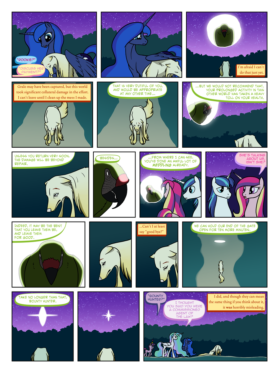 3:4 arofa_nahmat arofatamahn avian beak bird canid canine comic dialogue english_text equid equine female feral friendship_is_magic glowing hasbro hi_res husband_and_wife magic male mammal married_couple my_little_pony princess_cadance_(mlp) princess_celestia_(mlp) princess_luna_(mlp) shining_armor_(mlp) sibling sister sisters text