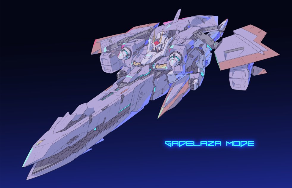 00_gundam blue_eyes els fusion gadelaza gn_drive gundam gundam_00 gundam_00_a_wakening_of_the_trailblazer mecha mk-5 no_humans open_hands robot science_fiction solo v-fin