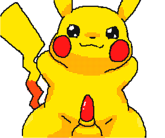 animated anthro balls cowgirl_position digital_media_(artwork) erecton first_person_view from_front_position fur genitals male mincheeto nintendo on_bottom on_top penis pikachu pixel_(artwork) pixel_animation pok&eacute;mon pok&eacute;mon_(species) sex simple_background solo tapering_penis video_games white_background yellow_body yellow_fur