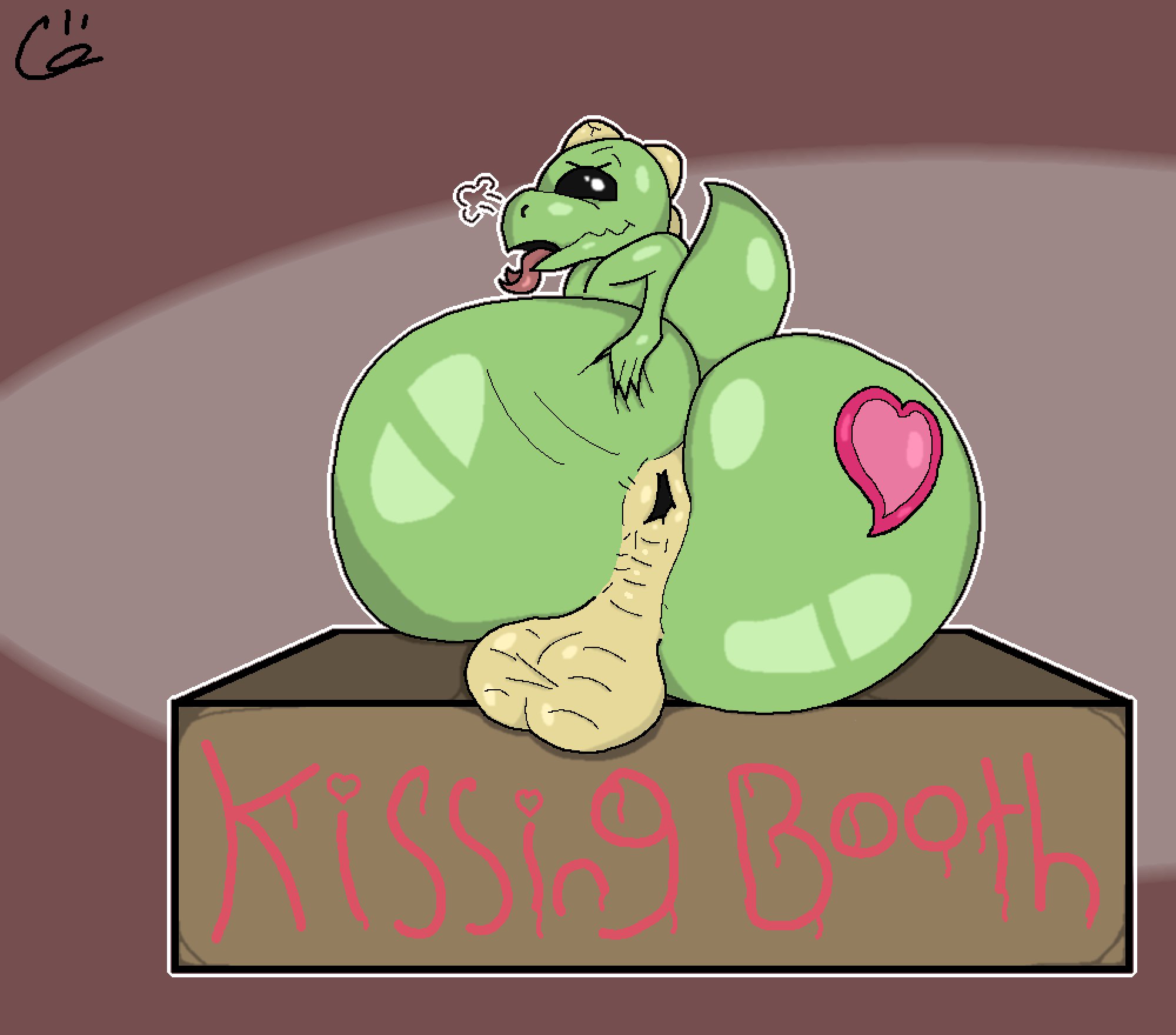 &lt;3 anthro anus balls belly_lentel big_butt black_eyes breath butt genitals hi_res kissing_booth kobold looking_at_viewer looking_back male panting presenting short_stack short_tail sitting solo spreading tattoo tongue tongue_out voidbeerfloat