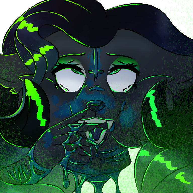 ahegao alpha_channel anthro blood blood_on_face blood_on_hand blood_splatter blue_hair bodily_fluids bovid_horn canid canine canis caprine_horn decapitated_head dripping_blood ears_down eyeshadow fangs female fur gore green_eyes grey_body grey_fur hair headshot_portrait herm horn intersex kandovanykocicka long_nails looking_pleasured makeup mammal ombre_hair open_mouth pensive pivoted_ears portrait raised_hand ram_horn simple_background slit_throat slit_wrist solo tears transparent_background upside_down_cross wavy_hair wolf wounded