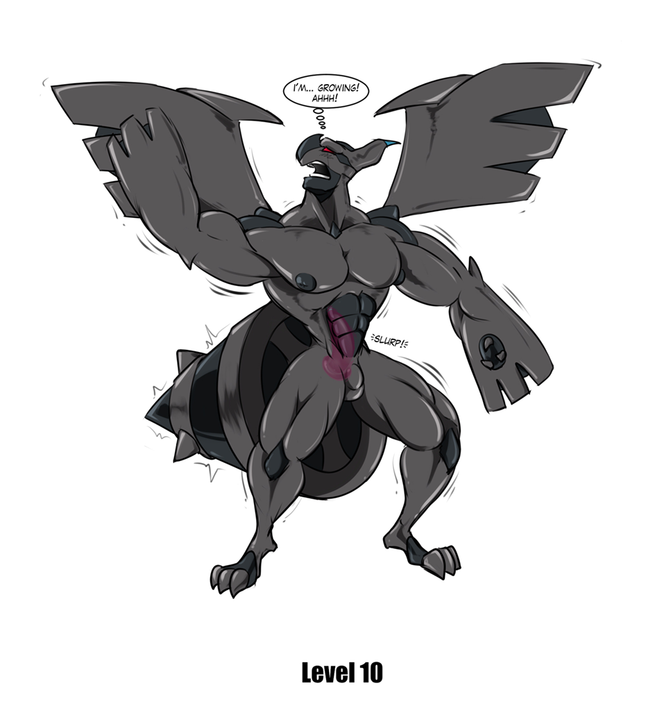 bulge buttplug chastity_(disambiguation) clothing dragmon explicit generation_5_pokemon growth legendary_pokemon male nintendo plug_(sex_toy) pokemon pokemon_(species) sex_toy solo suit video_games zekrom