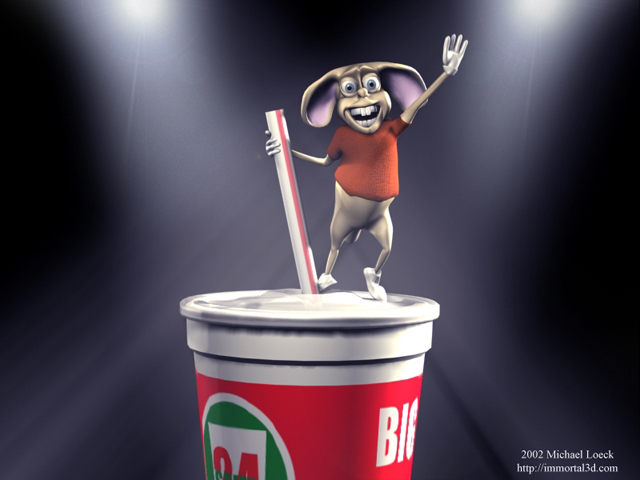 2002 3d_(artwork) 4:3 4_fingers 7-eleven anthro artist_name big_gulp_(7-eleven) biped black_background black_text bottomless bottomless_anthro buckteeth clothed clothing container copyright_symbol cup dated digital_media_(artwork) disposable_cup drinking_straw english_text fingers footwear fur gloves handwear light lighting male male_anthro mammal michael_loeck micro mouse mouse_ears mouse_tail murid murine naturally_censored open_mouth open_smile orange_clothing orange_shirt orange_topwear partially_clothed partially_clothed_anthro partially_clothed_male pink_inner_ear pupils raymond_(michael_loeck) red_text rodent shirt shoes simple_background smile smiling_at_viewer solo spotlight standing symbol tail tan_body tan_ears tan_fur tan_tail teeth text topwear url white_clothing white_footwear white_gloves white_handwear white_shoes white_text
