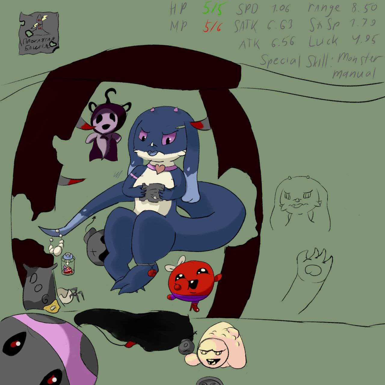 angry baby_plum_(tboi) bomb boss_monster bovid breaking_items bumbo_(tboi) caprine dragon earth_dragon explosives feet feirune female feral gameplay_mechanics hi_res looking_at_viewer mammal monotone_background pet smile so_i'm_a_spider_so_what? solo the_binding_of_isaac_(series) undertale undertale_(series) video_games