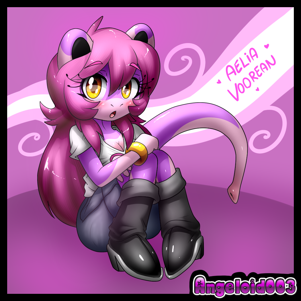 1:1 accessory aelia_the_hedgehog_(angeloid003) angeloid003 anthro armwear bisexual black_boots black_clothing black_footwear boots bracelet clothing colored_nails fan_character female footwear hair handwear heart_clothing jewelry long_tail male nails nude pink_hair purple_body purple_nails sega shirt solo sonic_the_hedgehog_(series) tight_highs topwear voorean white_clothing white_shirt white_topwear yellow_bracelet yellow_eyes