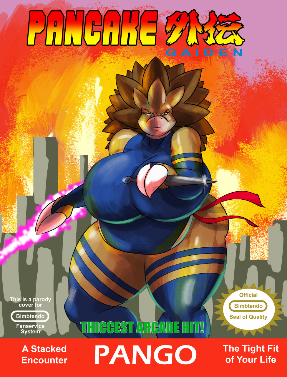 anthro big_breasts breasts chubby_female claws cosplay female generation_1_pokemon hi_res huge_breasts looking_at_viewer ninja_gaiden nintendo pokemon pokemon_(species) sandpancake sandslash solo thebigbadwolf01 thick_thighs video_games