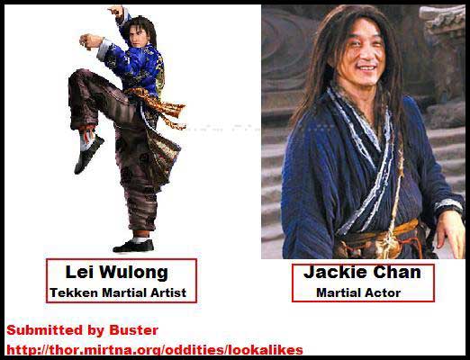 chinese chinese_clothes comparison jackie_chan lei_wulong tekken