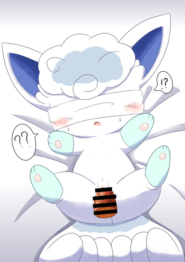 alolan_form alolan_vulpix bed blindfold blush bodily_fluids censor_bar censored disembodied_penis duo female female_focus female_penetrated first_person_view front_view fur furniture generation_1_pokemon genitals harusupu human interspecies legs_up looking_at_viewer lying male male/female male_penetrating male_penetrating_female male_pov mammal nintendo on_back on_bed open_mouth penetration penile penile_penetration penis penis_in_pussy pokemon pokemon_(species) pokephilia question_mark questionable_consent raised_arms regional_form_(pokemon) sex size_difference sweat thrusting vaginal vaginal_penetration video_games vulpix white_body white_fur young