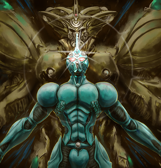 anime comic formal guyver guyver_gigantic kyoushoku_soukou_guyver manga suit