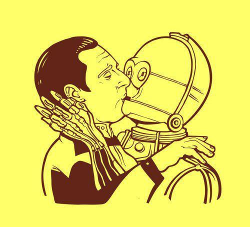 android c-3po crossover data droid duo eyes_closed kissing low_res machine male male/male robot star_trek star_trek_the_next_generation star_wars