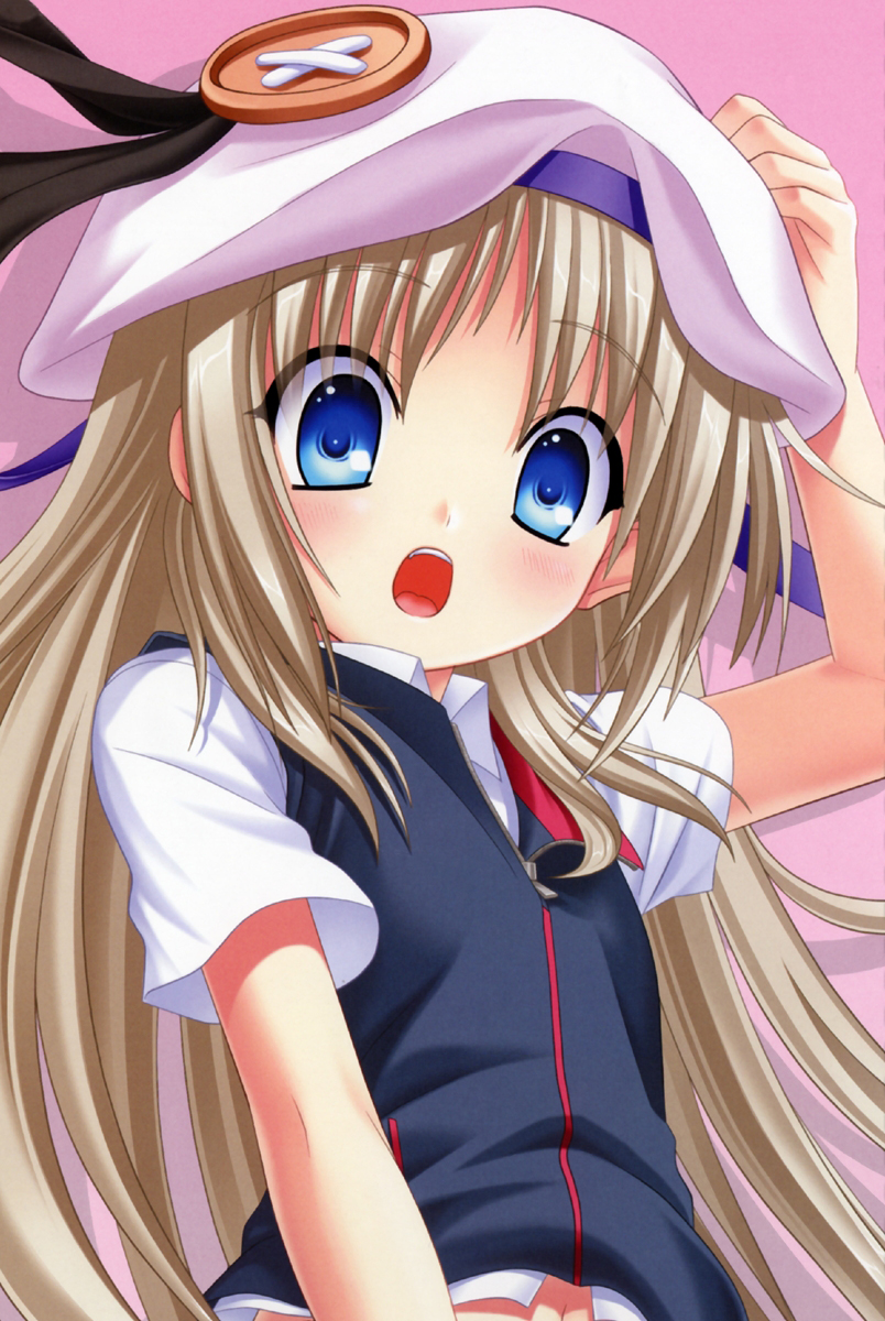 blonde_hair blue_eyes blush flat_chest highres little_busters little_busters! loli noumi_kudryavka surprised