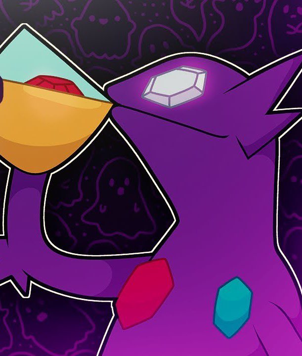 abstract_background ambiguous_gender bald beverage big_mouth_(anatomy) black_background container cup detailed drinking gem_eyes generation_3_pokemon ghost happy holding_beverage holding_container holding_cup holding_object humor looking_up meme nintendo not_furry nude pokemon pokemon_(species) portrait pose purple_background purple_body purple_skin raised_arm sableye shadow side_view simple_background smile solo spirit standing unknown_artist white_eyes wide_eyed