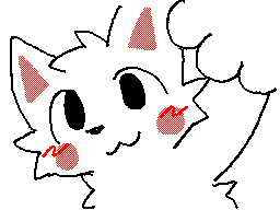 2022 4:3 :&lt; :3 ambiguous_gender animated anthro blinking canid canine cheek_tuft digital_drawing_(artwork) digital_media_(artwork) facial_tuft flipnote_studio fox looking_at_viewer low_res lyan_(zinamao) mammal mauzymice paws reaching_towards_viewer red_cheeks red_inner_ear short_playtime simple_background solo tuft