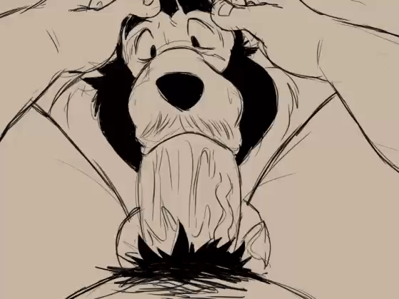 2d_animation 4:3 ambiguous_species animated anthro balls balls_deep bear beard belly big_penis bodily_fluids boof cum cum_in_mouth cum_inside deep_throat digital_media_(artwork) dominant duo erection face_fucking faceless_character facial_hair fellatio first_person_view genital_fluids genitals ghoskee head_between_thighs head_grab humanoid_genitalia humanoid_hands humanoid_penis irrumatio kyghosk loop male male/male male_penetrated male_penetrating male_penetrating_male mammal monochrome oral penetration penile penis pov_blowjob pubes sex short_playtime solo_focus vein veiny_penis
