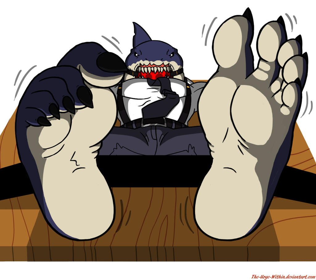 2015 5_toes angry animal_humanoid anthro ball_gag bared_teeth barefoot bdsm beast's_fury belt belt_buckle blouse bondage bottomwear bound claws clenched_teeth clothing don_(beast's_fury) feet fin fish fish_humanoid foot_fetish foot_focus gag gagged humanoid looking_at_viewer male marine marine_humanoid nails necktie pants plant shadow shark shark_humanoid sharp_claws sharp_nails sharp_teeth sharp_toenails simple_background soles solo suit teeth teeth_showing teeth_visible the_urge_within toe_claws toe_curl toenails toes topwear white_background wood