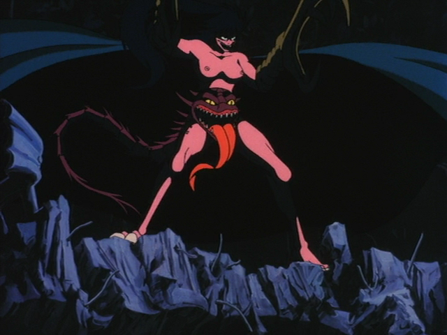 80's 80's 80s breasts demon_girl devilman fangs monster monster_pussy old_school oldschool small_breasts what