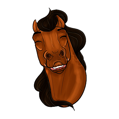 1:1 2021 alpha_channel amber18db ambiguous_gender brown_body brown_hair brown_mane digital_media_(artwork) dolero equid equine eyebrows eyes_closed feral flehmen_response hair headshot_portrait horse low_res mammal mane open_mouth portrait simple_background solo teeth