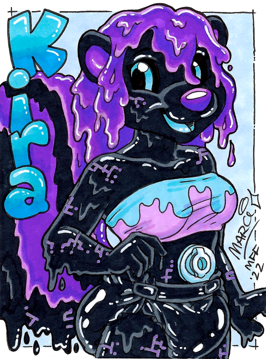 clean_diaper clothed clothing cybernetics cyborg diaper diaper_fetish dragon female goo_creature goo_diaper gooborg goop goopy kira_da.i'gyu-kazotetsu machine mammal marcimcadam melting mephitid pool_toy rubber rubber_clothing skunk wearing_diaper