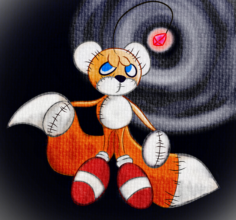ambiguous_gender anthro misael4ever sega solo sonic_the_hedgehog_(series) tails_doll